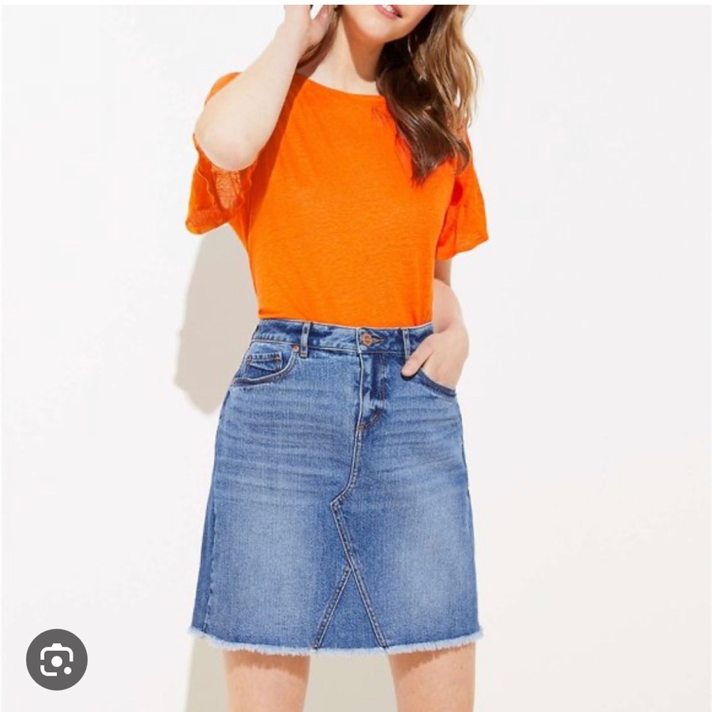 LOFT Denim Skirt